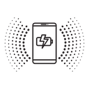 Wireless charging icon