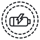 Wireless charging 2 icon