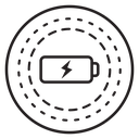 Wireless charging icon