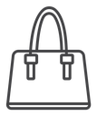 Woman purse icon