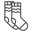 Women socks icon