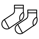 Women socks icon