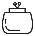 Women wallet icon