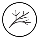 Wood branch icon