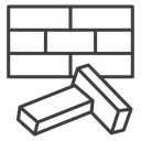 Wooden block icon