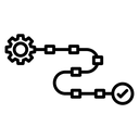 Workflow process icon