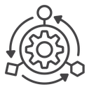 Workflow process icon