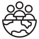 World population icon