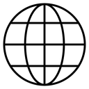 World Wireframe Globe icon