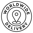 Worldwide Delivery Black Outline icon