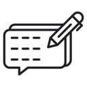 Write comment 3 icon