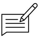 Writing feedback icon