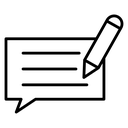 Writing feedback icon