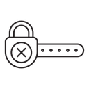 Wrong password icon