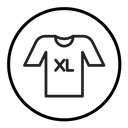 XL Shirt Size icon