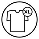 XL Shirt Size icon