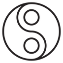 Yin yang icon