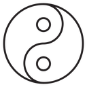Yin yang icon