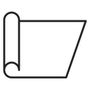 Yoga mat icon