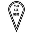 You are Here Pointer icon