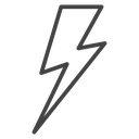 Zigzag Lightning Bolt icon