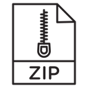 Zip icon