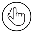 Zoom Gesture icon