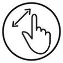 Zoom Gesture icon