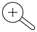 Zoom in icon
