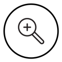 Zoom in icon
