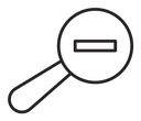 Zoom out icon