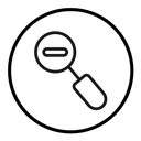 Zoom out icon