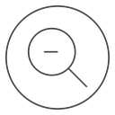Zoom out icon