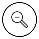 Zoom out icon