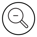 Zoom out icon