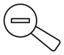 Zoom out 2 icon