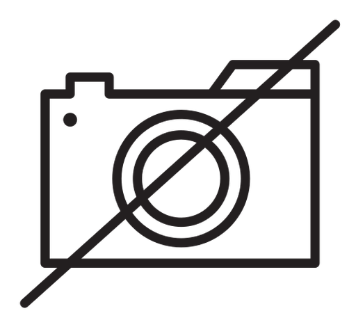 No Photo black outline icon
