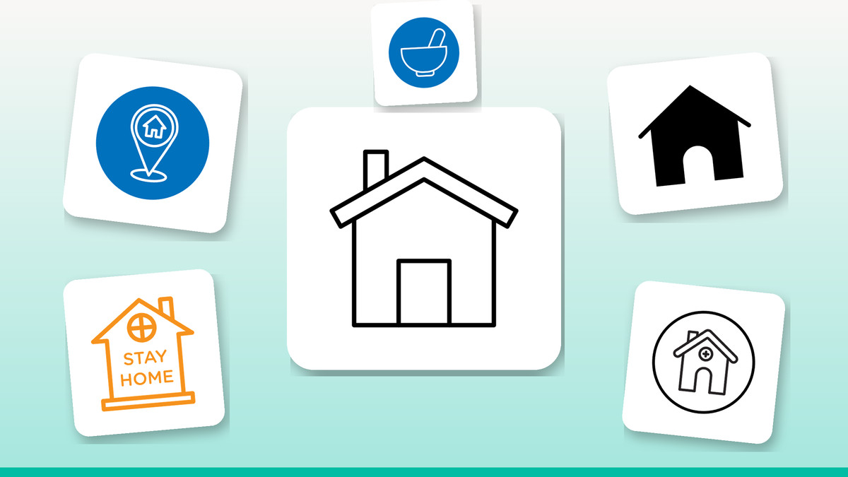 Collage of Infyicon home icons